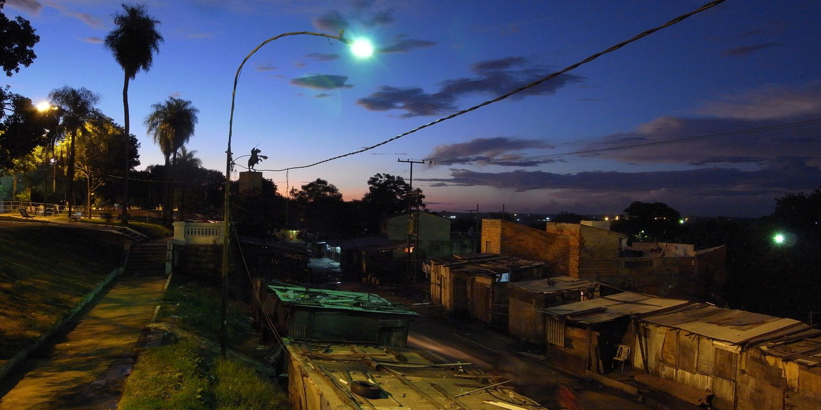 Chacarita - Slum zwischen Paraguayfluss und Regierungsviertel. © Thomas Schmidt
